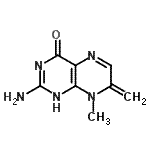 CAS#: 144533-66-4, 2-Amino-8-Methyl-7-Methylene-7,8-Dihydro-4(1H)-Pteridinone