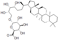 CAS#: 144599-05-3, O-alpha-D-Glucuronopyranosyl bacteriohopanetetrol