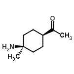 CAS#: 144647-22-3, 1-(cis-4-Amino-4-Methylcyclohexyl)Ethanone