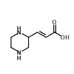 CAS#: 14465-82-8, (2E)-3-(2-Piperazinyl)Acrylic Acid
