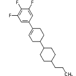 CAS 登录号：144675-91-2， 1,2,3-三氟-5-[4-(4-丙基环己基)-1-环己烯基]苯