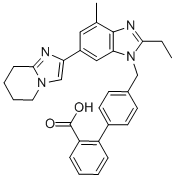 CAS#: 144702-17-0, 2-[4-[[2-Ethyl-4-Methyl-6-(5,6,7,8-Tetrahydroimidazo[1,2-a]Pyridin-2-Yl)Benzimidazol-1-Yl]Methyl]Phenyl]Benzoic Acid