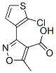 CAS#: 14483-57-9, 3-(2-Chloro-3-Thienyl)-5-Methylisoxazole-4-Carboxylic Acid