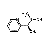 CAS 登录号：144902-12-5， (1S)-N,N-二甲基-1-(2-吡啶基)乙胺