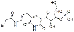 CAS#: 144978-95-0, [(2R,3S,4R,5R)-5-[5-[(E)-3-[(2-Bromoacetyl)Amino]Prop-2-Enyl]-2,4-Dioxopyrimidin-1-Yl]-4-Hydroxy-2-(Hydroxymethyl)Oxolan-3-Yl] Dihydrogen Phosphate