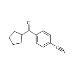 CAS#: 144979-13-5, 4-(Cyclopentylcarbonyl)Benzonitrile