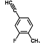 CAS#: 145069-53-0, 4-Ethynyl-2-Fluoro-1-Methylbenzene