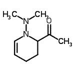 CAS#: 145105-70-0, 1-[1-(Dimethylamino)-1,2,3,4-Tetrahydro-2-Pyridinyl]Ethanone