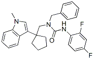 CAS#: 145131-57-3, 3-(2,4-Difluorophenyl)-1-[[1-(1-Methylindol-3-Yl)Cyclopentyl]Methyl]-1-(Phenylmethyl)Urea