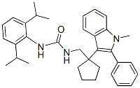CAS#: 145131-60-8, 3-[2,6-Di(Propan-2-Yl)Phenyl]-1-[[1-(1-Methyl-2-Phenylindol-3-Yl)Cyclopentyl]Methyl]Urea