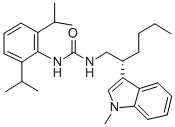 CAS#: 145131-63-1, 3-[2,6-Di(Propan-2-Yl)Phenyl]-1-[(2S)-2-(1-Methylindol-3-Yl)Hexyl]Urea