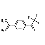 CAS 登录号：145176-79-0， 2,2,2-三氟-1-(4-异丙烯基苯基)乙酮