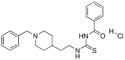 CAS#: 145232-62-8, N-[2-(1-Benzylpiperidin-4-Yl)Ethylcarbamothioyl]Benzamide Hydrochloride