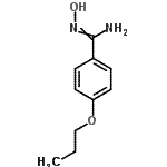 CAS#: 145259-49-0, N'-Hydroxy-4-Propoxybenzenecarboximidamide