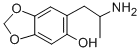 CAS 登录号：145284-65-7， 6-(2-氨基丙基)-1,3-苯并二氧戊环-5-醇