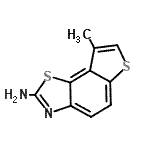 CAS#: 14534-56-6, 8-Methylthieno[2,3-g][1,3]Benzothiazol-2-Amine