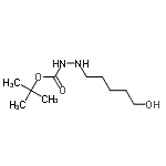 CAS 登录号：145525-49-1， 2-甲基-2-丙基2-(5-羟基戊基)肼羧酸酯