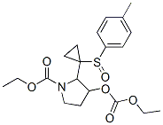 CAS 登录号：145568-18-9， 乙基(2R,3R)-3-乙氧羰基氧基-2-[1-[(R)-(4-甲基苯基)亚磺酰]环丙基]吡咯烷-1-羧酸酯