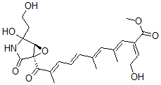 CAS#: 145569-98-8, Methyl (2E,3E,5E,7E,9E)-2-(2-Hydroxyethylidene)-11-[(1S,5R)-2-Hydroxy-2-(2-Hydroxyethyl)-4-Oxo-6-Oxa-3-Azabicyclo[3.1.0]Hexan-5-Yl]-4,6,10-Trimethyl-11-Oxoundeca-3,5,7,9-Tetraenoate