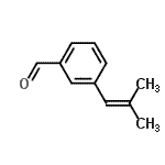 CAS#: 145589-43-1, 3-(2-Methyl-1-Propen-1-Yl)Benzaldehyde