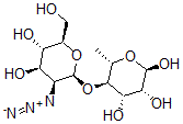 CAS#: 145621-07-4, (2R,3R,4S,5R,6S)-5-[(2S,3S,4R,5S,6R)-3-Azido-4,5-Dihydroxy-6-(Hydroxymethyl)Oxan-2-Yl]Oxy-6-Methyloxane-2,3,4-Triol