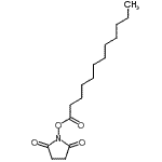 CAS 登录号：14565-47-0， 1-(月桂酰氧基)-2,5-吡咯烷二酮