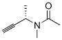 CAS 登录号：145679-21-6， (S)-N-甲基-N-(1-甲基-2-丙炔基)-乙酰胺