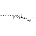 CAS#: 145703-76-0, Disodium 7-{[4-Chloro-6-(Dodecylamino)-1,3,5-Triazin-2-Yl]Amino}-4-Hydroxy-3-({4-[(4-Sulfonatophenyl)Diazenyl]Phenyl}Diazenyl)-2-Naphthalenesulfonate