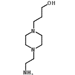 CAS 登录号：145708-28-7， 3-[4-(2-氨基乙基)-1-哌嗪基]-1-丙醇