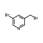 CAS#: 145743-85-7, 3-Bromo-5-(Bromomethyl)Pyridine