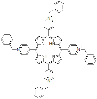 CAS#: 145763-36-6, meso-Tetrakis(1-benzylpyridinium-4-yl)porphyrin