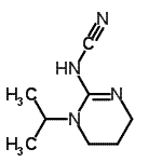 CAS 登录号：145788-70-1， (1-异丙基-1,4,5,6-四氢-2-嘧啶基)氰胺