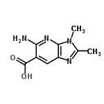 CAS#: 145838-30-8, 5-Amino-2,3-Dimethyl-3H-Imidazo[4,5-b]Pyridine-6-Carboxylic Acid