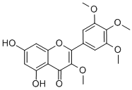 CAS#: 14585-04-7, 5,7-Dihydroxy-3-Methoxy-2-(3,4,5-Trimethoxyphenyl)-4H-1-Benzopyran-4-One