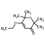CAS#: 145931-43-7, 5-Ethoxy-2,2,6,6-Tetramethyl-2H-Thiopyran-3(6H)-One