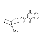 CAS#: 145970-12-3, 4-Hydroxy-N-(8-Methyl-8-Azabicyclo[3.2.1]Oct-3-Yl)-3-Quinolinecarboxamide