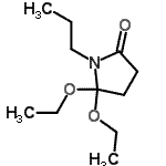 CAS#: 146032-43-1, 5,5-Diethoxy-1-Propyl-2-Pyrrolidinone