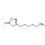 CAS#: 146034-01-7, 3-Hexyl-1,2-Oxazol-5(4H)-One