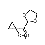 CAS#: 146061-14-5, 1,3-Dioxolan-2-Yl(1-Methylcyclopropyl)Methanone
