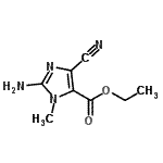 CAS#: 146091-70-5, Ethyl 2-Amino-4-Cyano-1-Methyl-1H-Imidazole-5-Carboxylate
