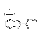CAS#: 146137-87-3, Methyl 4-(Trifluoromethyl)-1-Benzothiophene-2-Carboxylate
