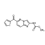 CAS#: 146233-41-2, Methyl [6-(2-Thienylcarbonyl)Imidazo[1,2-b]Pyridazin-2-Yl]Carbamate