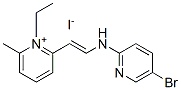CAS#: 1463-95-2, 2-[2-[(5-Bromo-2-Pyridinyl)Amino]Ethenyl]-1-Ethyl-6-Methyl-Pyridinium Iodide (1:1)