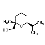 CAS#: 146307-61-1, [(2R,6S)-6-Isopropyl-2-Methyltetrahydro-2H-Pyran-2-Yl]Methanol