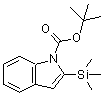 CAS 登录号：146337-49-7， 2-(三甲基硅烷基)-1H-吲哚-1-羧酸叔丁酯