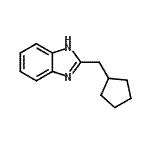 CAS#: 146350-91-6, 2-(Cyclopentylmethyl)-1H-Benzimidazole