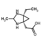 CAS#: 146501-96-4, [(1S,5S)-5-Ethyl-3-Methyl-2,4-Diazabicyclo[3.1.0]Hex-1-Yl]Acetic Acid
