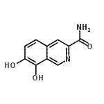 CAS#: 146515-43-7, 7,8-Dihydroxy-3-Isoquinolinecarboxamide