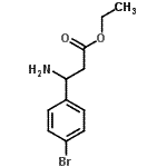 CAS 登录号：146579-92-2， 乙基3-氨基-3-(4-溴苯基)丙酸酯