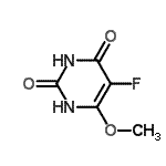 CAS#: 146780-79-2, 5-Fluoro-6-Methoxy-2,4(1H,3H)-Pyrimidinedione
